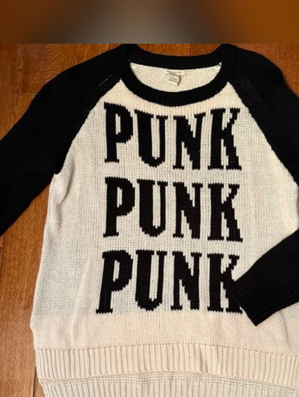PUNK knit sweater